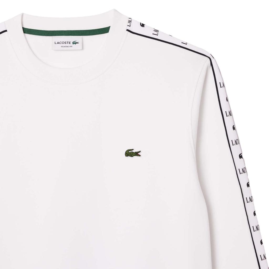 Lacoste Мужской свитшот с круглым вырезом и логотипом