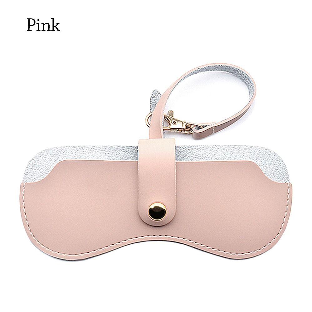 Простая подвесная коробка для хранения очков из искусственной кожи на запястье ручной работы, чехол для солнцезащитных очков, сумка для очков