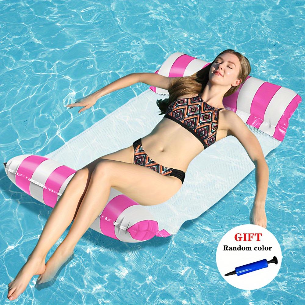 Swimming Water Sofa Inflatable Hammock Floating Water Inflatable Mat Pool Party Accessories Water Floating Inflatable Mat