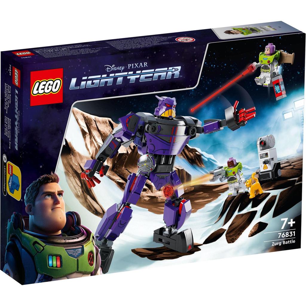 LEGO Disney & Pixar Buzz Lightyear Battle of Zerg 76831 Toy Block Present Sentai Hero Robot Boys Girls 7 years old and up