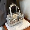 Foreign Spice Girl Ballet Bow Handbag Women's 2025 New Fashion PU Crossbody Shoulder Bag