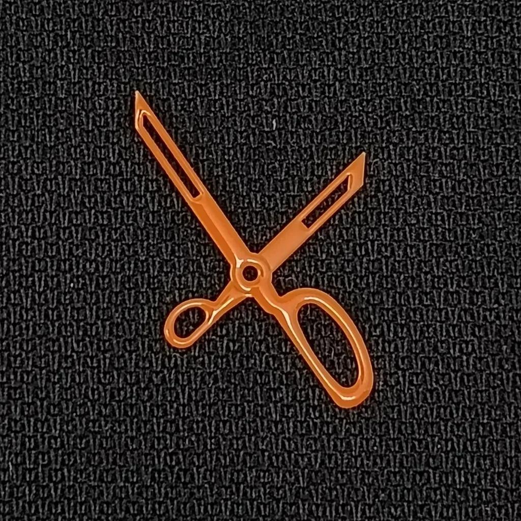 Новые часовые стрелки Без люминесценции Аксессуары для часов Запасные части Часовая стрелка Для механизма NH35/36/4R/7S Стрелка в форме ножниц