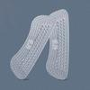 1 Pair Silicone Heel Sticker Inserts Anti-Slip Heel Grips Cushions Pads Foot Care Protector for Shoes Boots Flats