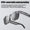 4K HD1080P AI Smart Glasses Photochromic Glasses Video Recording Bluetooth Call Glasses Waterproof Bluetooth Call Playing Music