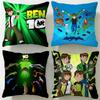 Классическая мультяшная наволочка Ben 10 Ultimate Alien – Мягкая и легко стирающаяся наволочка для подушки – Универсальная для дивана, кровати, путешествий и офиса