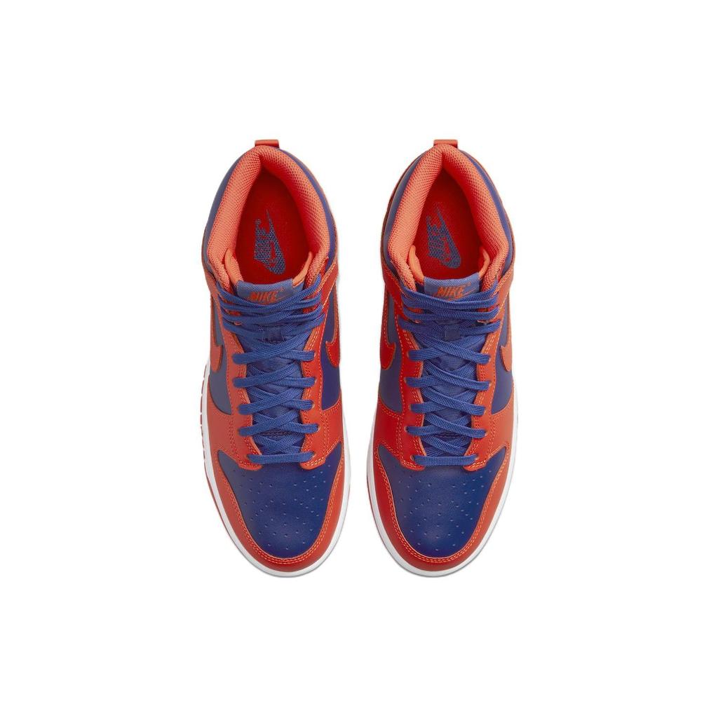 Nike Dunk High Knicks Мужские кроссовки Оранжевые Deep-Royal-Blue White DD1399-800