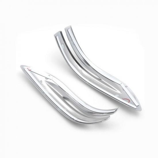 Pair Side Rearview Mirror Stripe Cover Chrome Trim For Honda CR-V CRV 2017-
