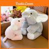 Cute Elephant Cartoon Plush Toy Doll Girls Kids Bedtime Companion Holiday Gift