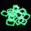 2Pcs Devil Tooth Fangs Halloween Decorative  Luminous Dentures