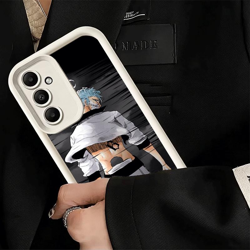 Чехол для телефона Samsung Galaxy A17 A16 A15 A14 A13 Bleach Гриммджоу 6 A56 A36 A26 A55 A35 A25 A54 A34 A24 A53 A33 A23 A07 A06