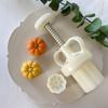 Форма для тыквы и лунного кекса, фестиваль середины осени, форма для лунного кекса, сделай сам, ручное давление, украшения для помадки, инструменты, форма для лунного торта