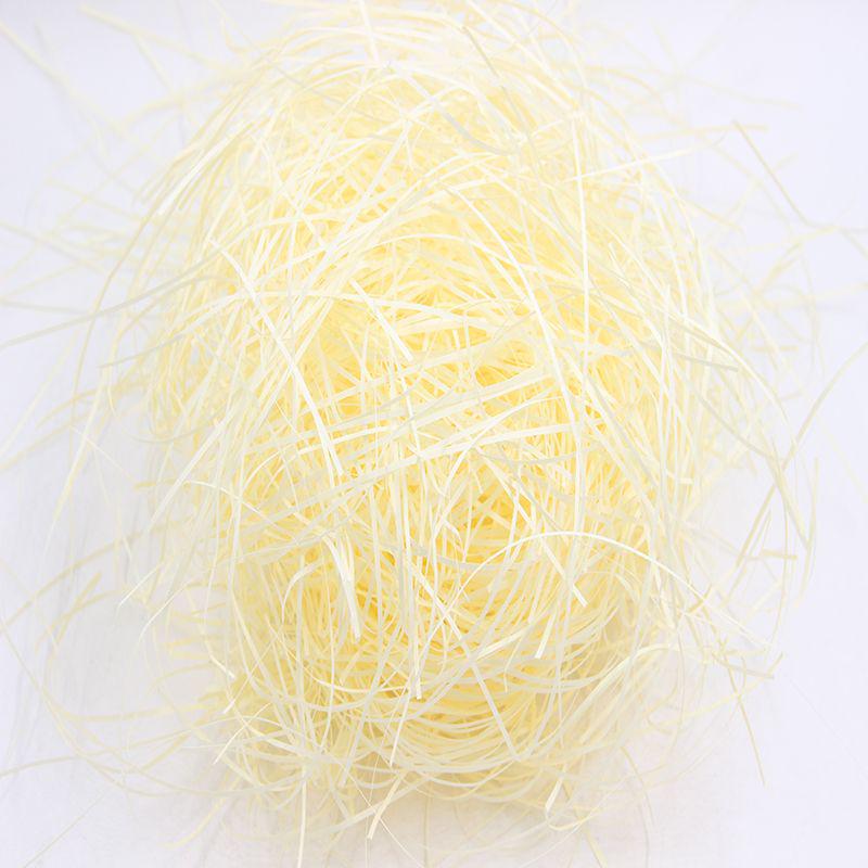 Multicolor Thick Paper Raffia Grass for Gift Box Packaging - Shockproof Material In Stock