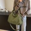Canvas Bag Women's Large Capacity Tote Bag Crossbody Bag Lightweight Women's Bag