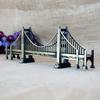 Модель моста Золотые Ворота, сувенир, здание, США, Сан-Франциско, знаменитая архитектурная модель для друзей, подарок, домашний декор