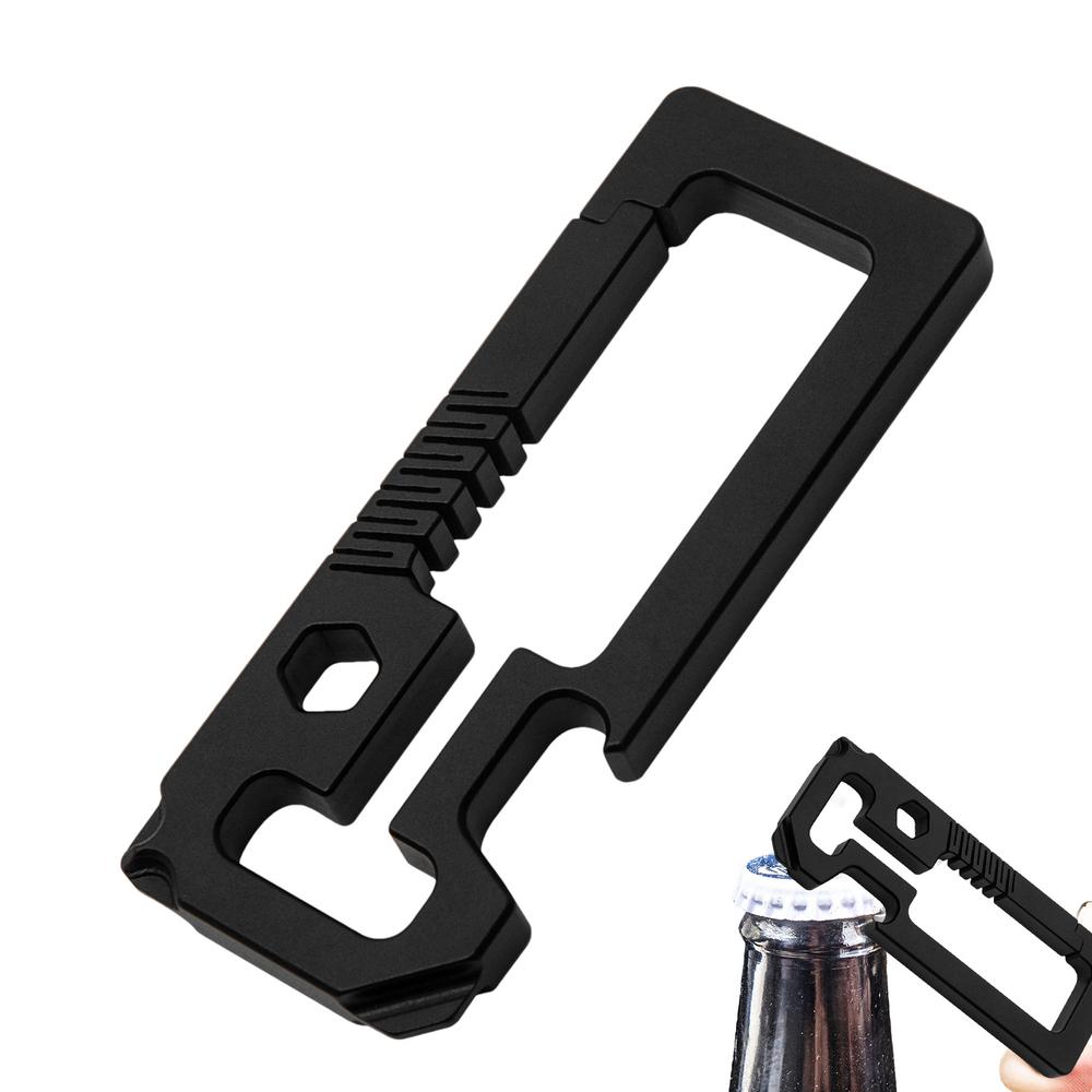 Брелок-открывалка для бутылок Портативный брелок с быстросъемным механизмом Сверхпрочный брелок Маленький брелок Полезный гаджет Брелок Открывалка для бутылок