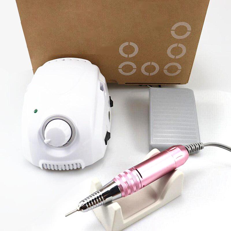 Электрическая дрель для ногтей Champion 3 PRO XII с ручкой 35K/40K STRONG 210, шлифовальный станок с микромотором для инструментов для дизайна ногтей