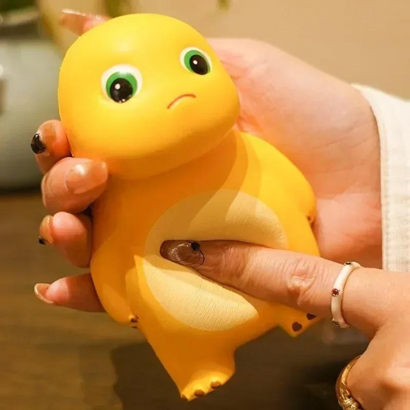 Nailong Squeeze Toy, Odor-free Desktop Doll, Cute Cartoon Stress Relief Toy for Kids, Soft Pinch Handmade Squishy Toy