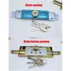 Universal Rolling Shutter Door Anti-theft Door Lock Middle Or Bottom Household Safety Belt Key Solid Square Tongue Internal Lock