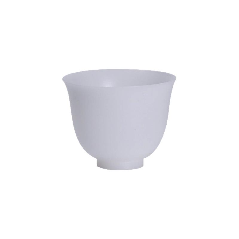 Ice Texture Porcelain Tea Cup Sale: Buy One, Get One Free - Thin-Walled Pure White Jade Style