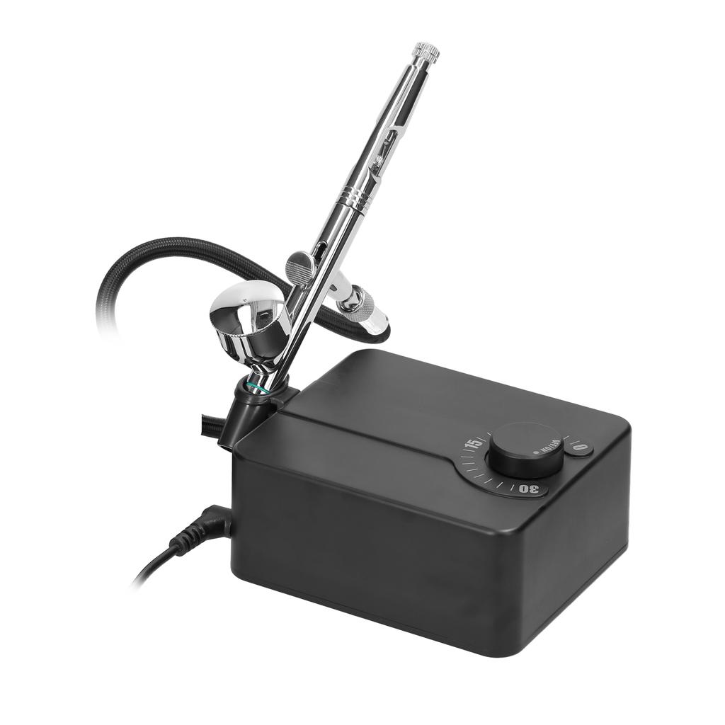 Multi-purpose Professional T182C 0.3mm Airbrush Max 30PSI Air Pump Set for Model Making DIY Art