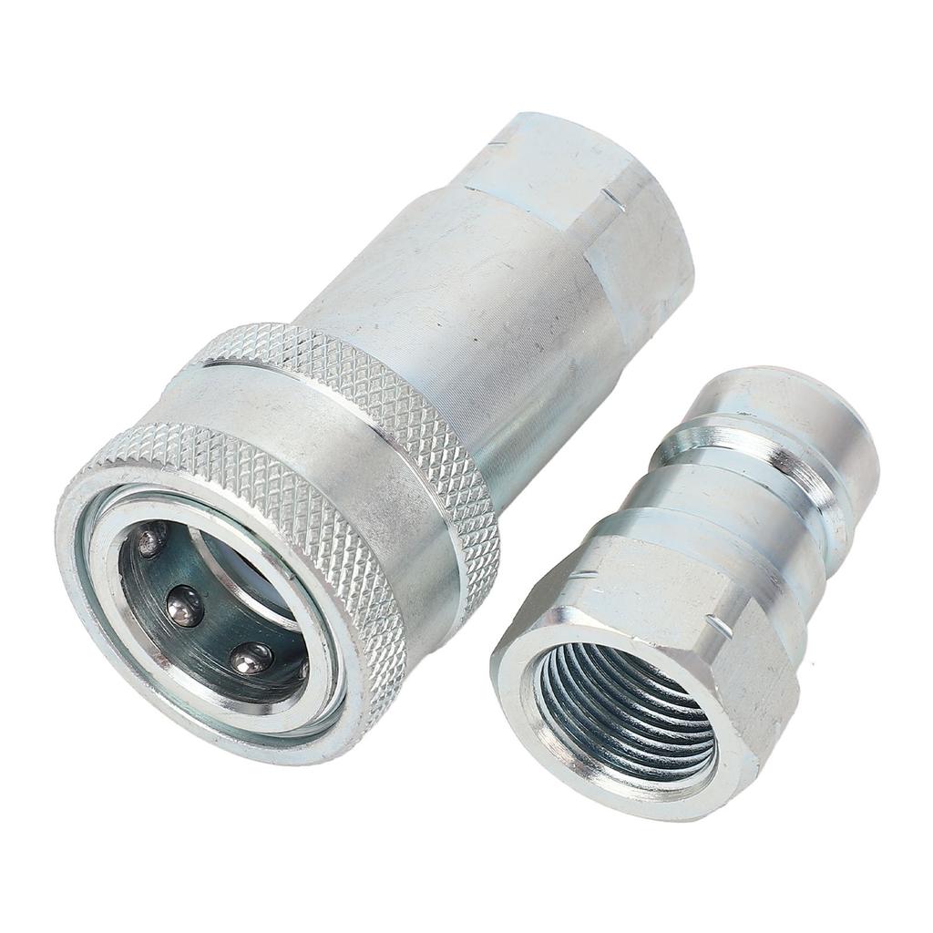 Гидравлическая быстроразъемная муфта 38 дюймов NPT закаленная сталь 24 галлона в минуту 3600 фунтов на кв. дюйм гидравлическая муфта