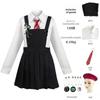 Movie Matilda Cosplay Costume Girls School Uniform Coat Skirt Roald Dahl's Matilda the Musical Halloween Cosplay Outfit for Kids