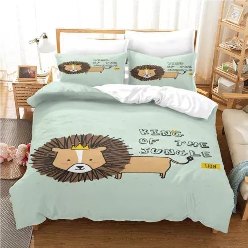 Comforter Fantasy Lion Bedding Decoration Gift First Choice Suitable For Children Boys Girls And Adults Warm Soft Breathable