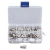 Tube Type Non Insulated Terminal Copper Tinned Plating Wire Ferrules Kit for Power Electronics