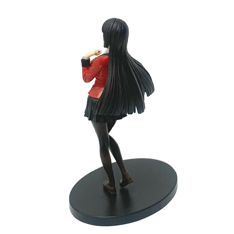 17Cm/6.69In Kakegurui Anime Figure Jabami Yumeko Pvc Action Figure Collectible Model  Ornaments Desktop Decoration Toy Gifts
