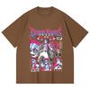 230 Gsm 100% Cotton Demon Slayer V31 Akaza Print Unisex Heavy Cotton T Shirt