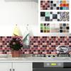 6шт плитка мозаика плитка наклейки кухня ванная комната личность анти-плитка наклейки