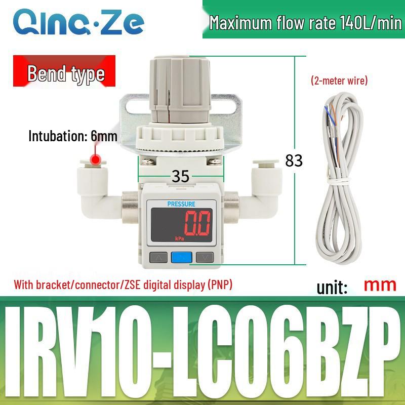 IRV Vacuum C06: Negative Pressure C08 Valve, LC10 Regulating Valve, 20 Limit Valve, BG Pressure Stabilizer