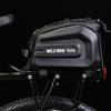 4L Portable Bicycle Pannier Multifunction EVA Hard Shell Bike Bag Large Capacity Waterproof for Outdoor Riding Travel