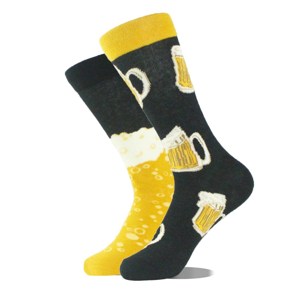 Новые модные носки креативные асимметричные хлопковые носки с изображением животных AB персонализированные популярные уличные жаккардовые парные носки