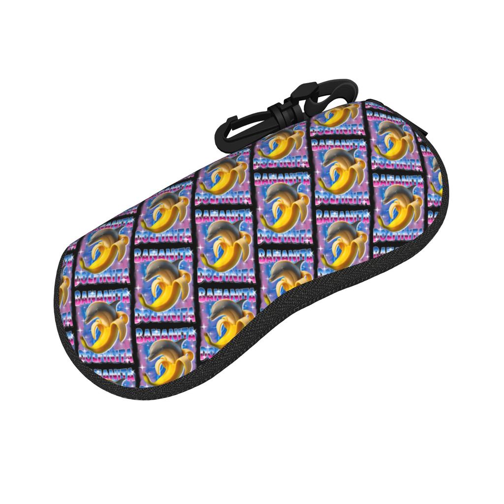 Custom Hot Italian Brainrot Movies Shell Eyeglasses Protector Cases Cool Sunglass Case Glasses Bag