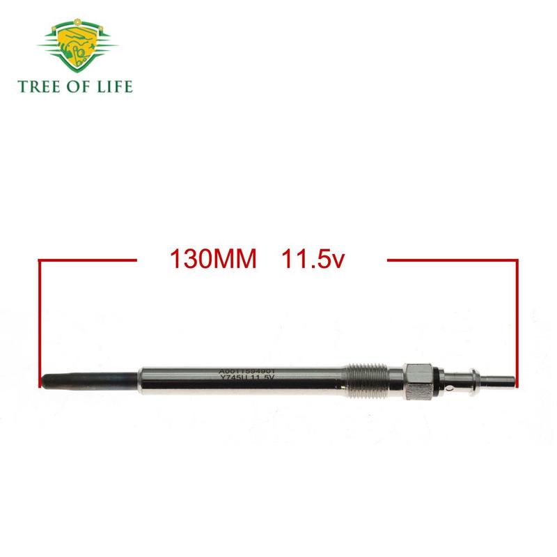 4X Свечи накаливания 11,5 В Для MERCEDES C E S G M V CLC CLK Viano Vito Sprinter A0011592801 A0011592801 A0011594801 A0011593801