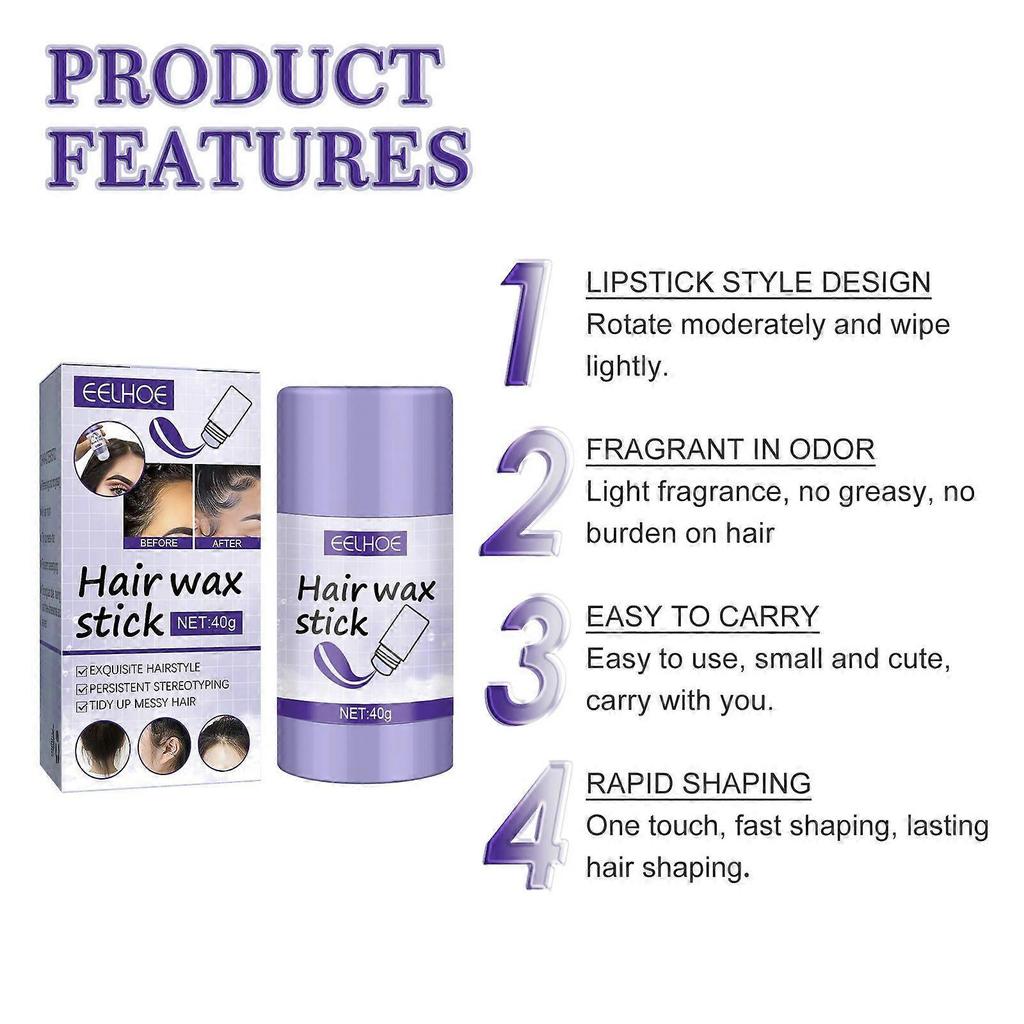 Hair wax stick broken hair tidying hair wax stick styling broken hair tidying