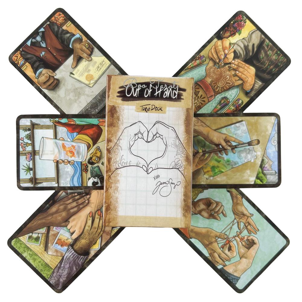 Из рук колода Таро карты гадания колода английские версии издание оракул настольная игра для вечеринки
