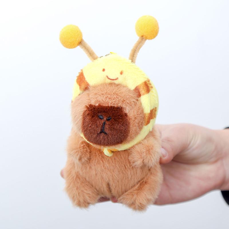 Плюшевая игрушка Капибара, брелок-подвеска - Мягкая игрушка, тряпичная кукла