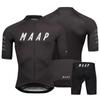 MAAP Mens Cycling Jersey Bib Shorts Set Breathable Performance Kit Road Bike Racing Team Wear