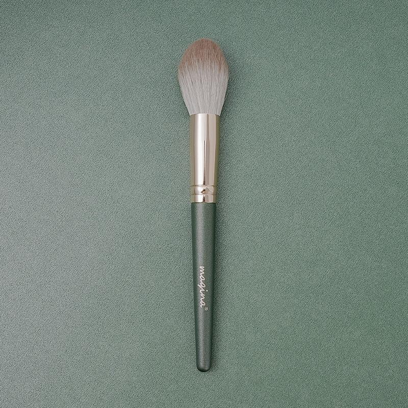 Набор кистей для макияжа Green Cloud из 14 предметов: Инструменты для теней, пудры, тональной основы, румян и теней для носа