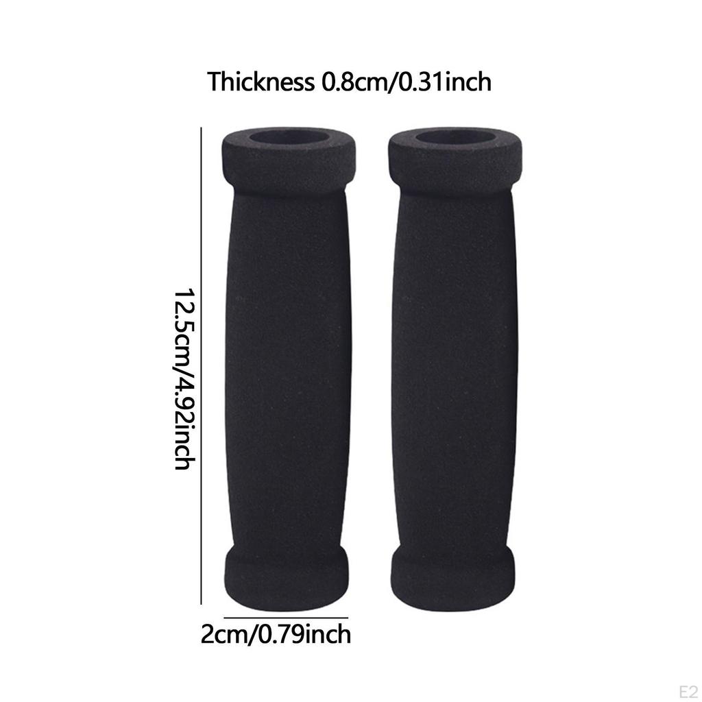 2 Pieces Bike Handlebar Grips Bicycle Versatile Portable Handle Bar