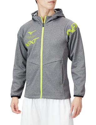 Mizuno Тренировочная толстовка Sweat Training Серая Размер 32JC2760 N-XT, Одежда, На флисовой подкладке, Теплая, Меланжевая, M,