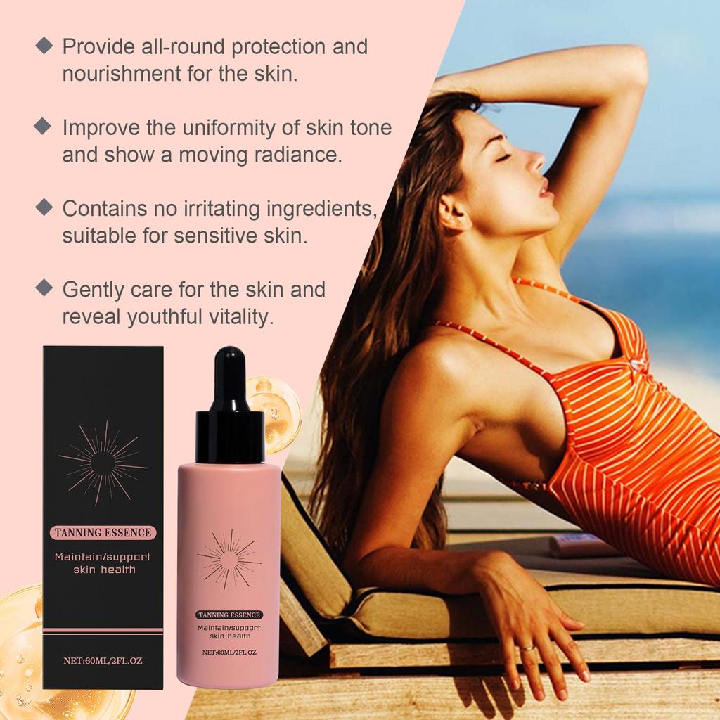 Сыворотка для ухода за кожей Anti-tan Anti-tan Увлажняющая сыворотка Anti-tan пшеничного цвета(60мл