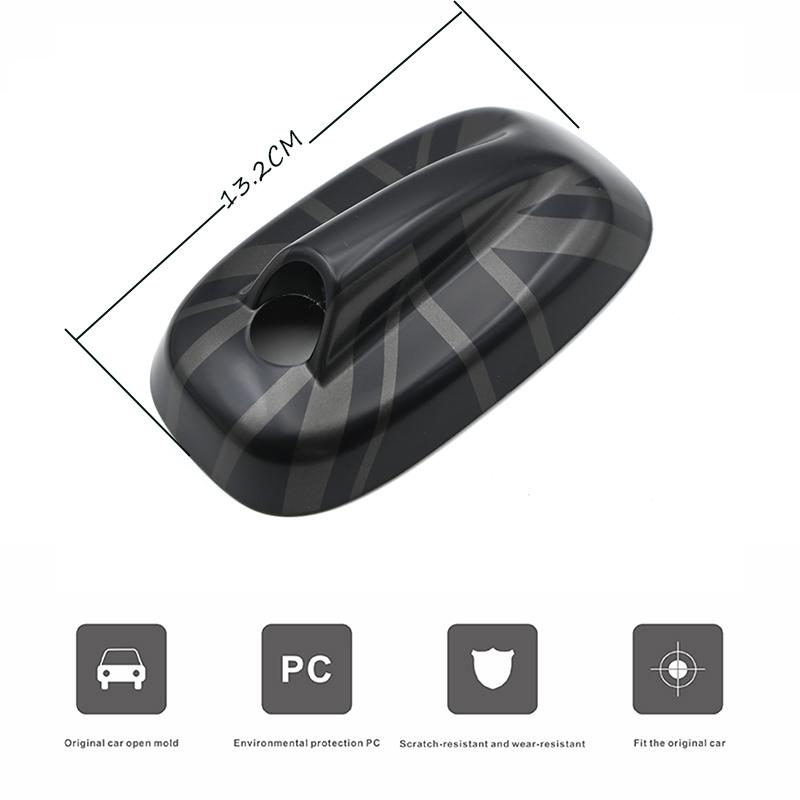 Антенна Юнион Джек, декоративная основа для антенны, чехол, наклейка, чехол для Mini Cooper S JCW F55 F56, Стайлинг автомобиля