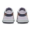 Nike Детские кроссовки Dunk Low SE GS Copper Swoosh Фиолетовый гром-синий Barely-Grape DX1663-400