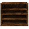 Vidaxl Organizer Na Biurko, Przydymiony Dąb, 36X26X29,5 Cm