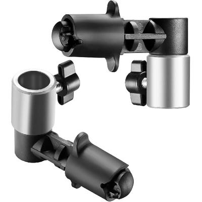 Набор из 3 держателей отражателя, зажим для фона, прочный алюминиевый сплав, зажим для позиционирования диска-отражателя для фотографии, адаптер крепления на стойку для света с