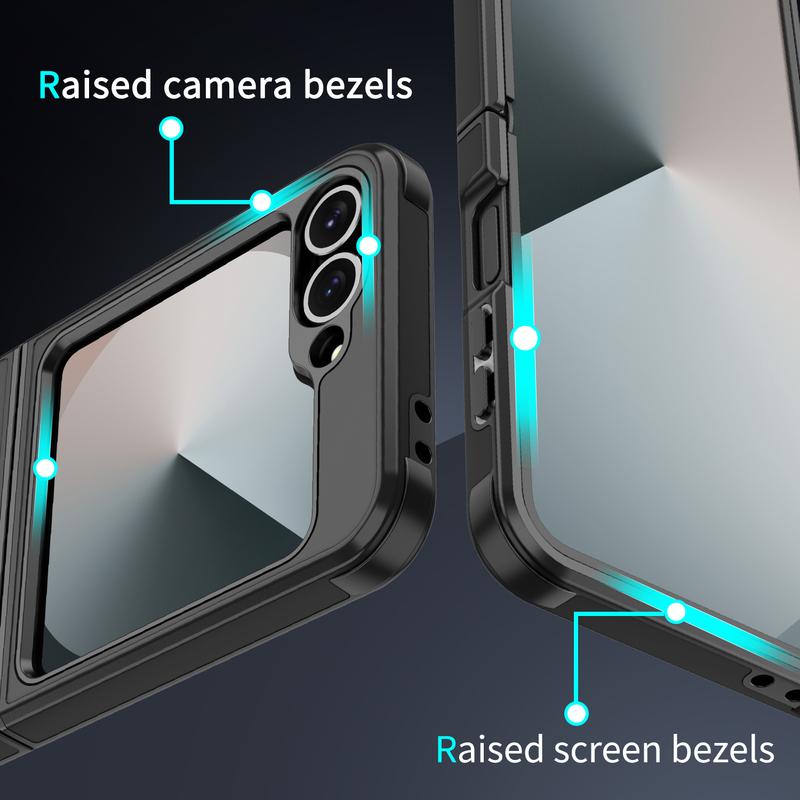 Luxury Original Official Slim Matte Protection Phone Case Samsung Galaxy Z Flip 7 6 5 4 For Wireless Charging Shockproof Cover