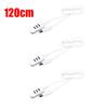 1-4pcs 3 In 1 USB Splitter Socket Multi-function 3A Charger Converter USB Port Hub Digital Data Cables Accessories Cable Line